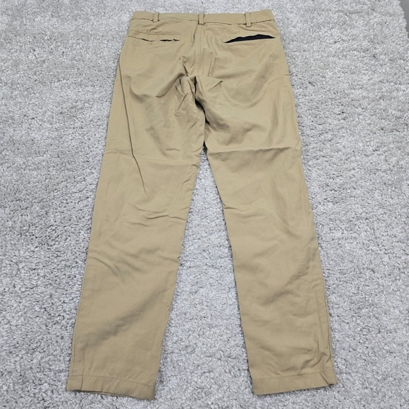 Lululemon Commission ABC Pants Mens 30x28 Tan Straight Athleisure E40416 READ - Picture 4 of 15